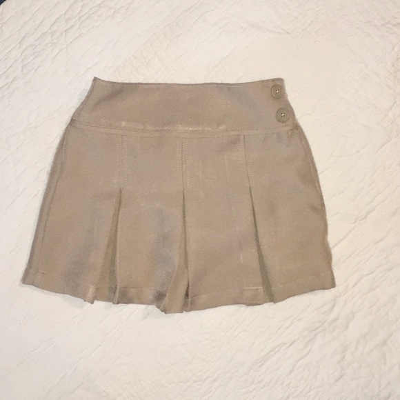 Little girls sz 5 Chaps skirt with shorts - Picture 1 of 4